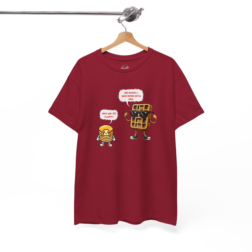 Funny breakfast waffle shirt  waffle with abs shirt breakfast lovers shirt, waffle lovers shirt