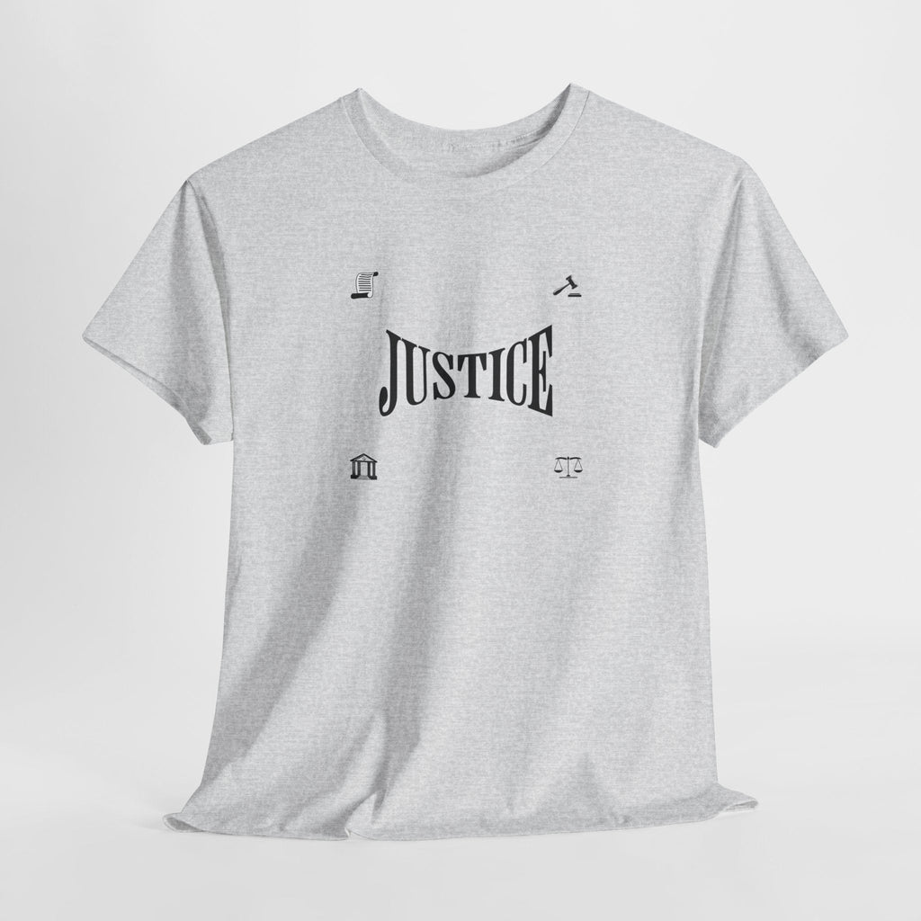 Justice Law T-shirt, Casual T-Shirt, Protest Apparel, Statement Shirt, Gifts for Lawyer, Comfortable Style