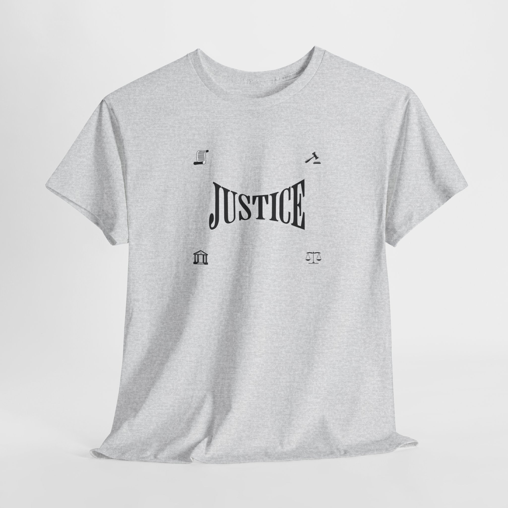 Justice Law T-shirt, Casual T-Shirt, Protest Apparel, Statement Shirt, Gifts for Lawyer, Comfortable Style