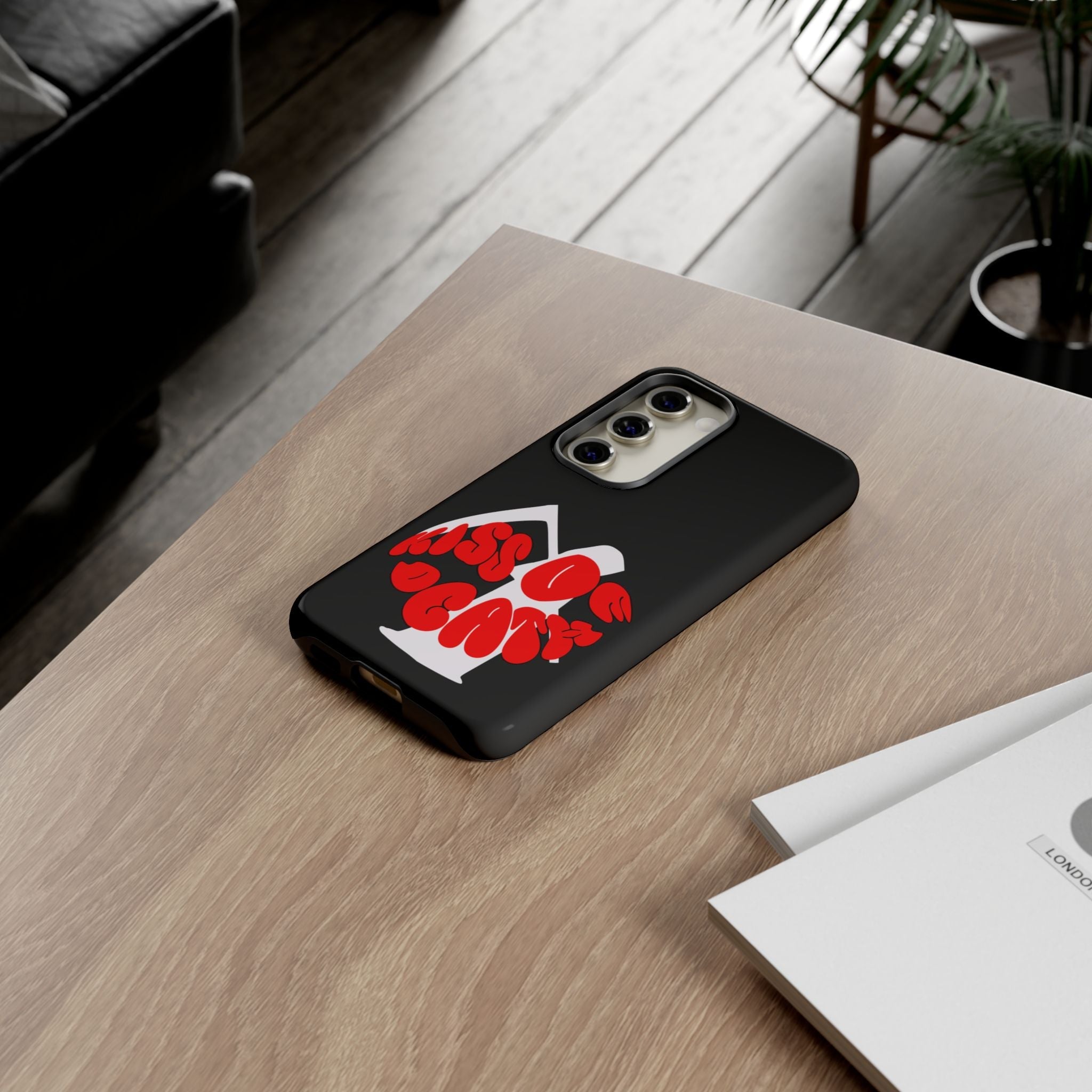 kiss Of Death Phone Case , cool phone case, cool design phone case, iPhone phone case, Samsung phone case, google phone case, black case