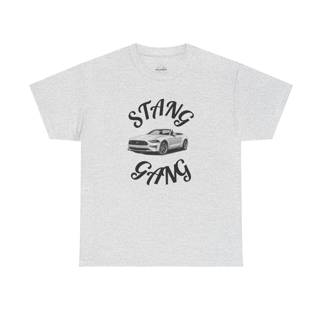 Stang Gang t-shirt, Cool Mustang Enthusiast Shirt, Gift for Mustang Lovers, Casual Outfit, Car Show Apparel, Father's Day Gift
