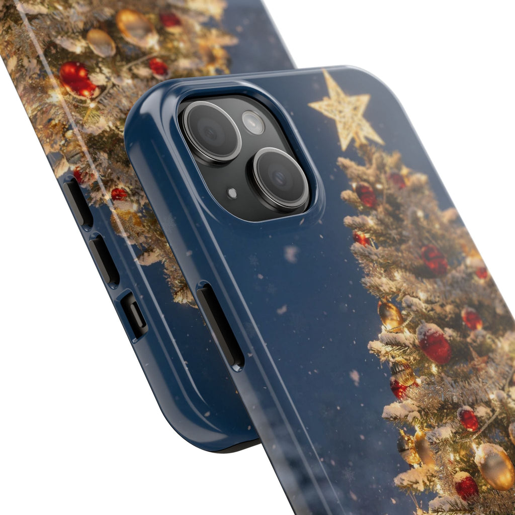 Christmas Holiday iPhone  Phone Case | Holiday Snowy Ornament Design