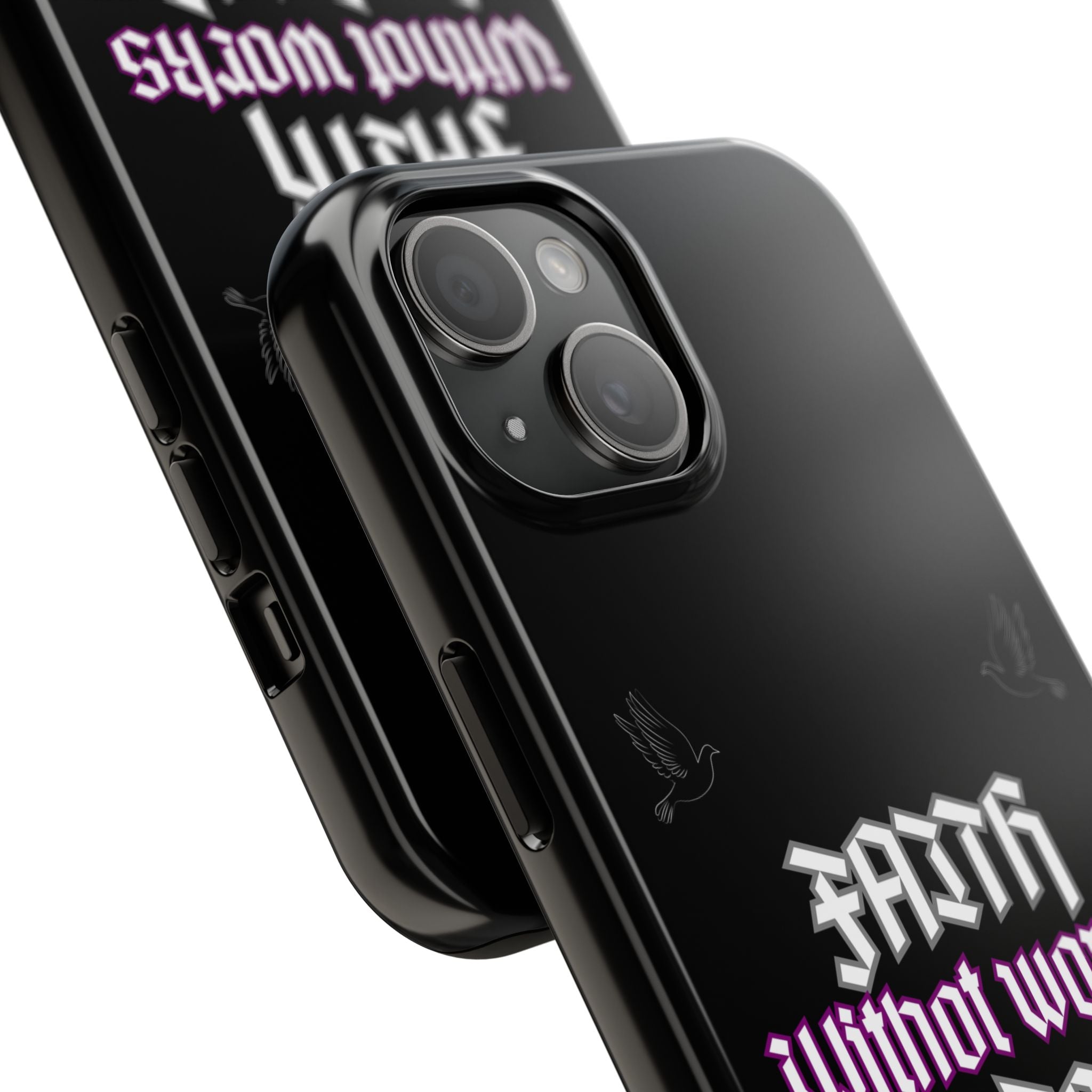 Faith Without Works Is Dead Phone Case iPhone compatible phone case | Tough Phone Case, Religious Quote