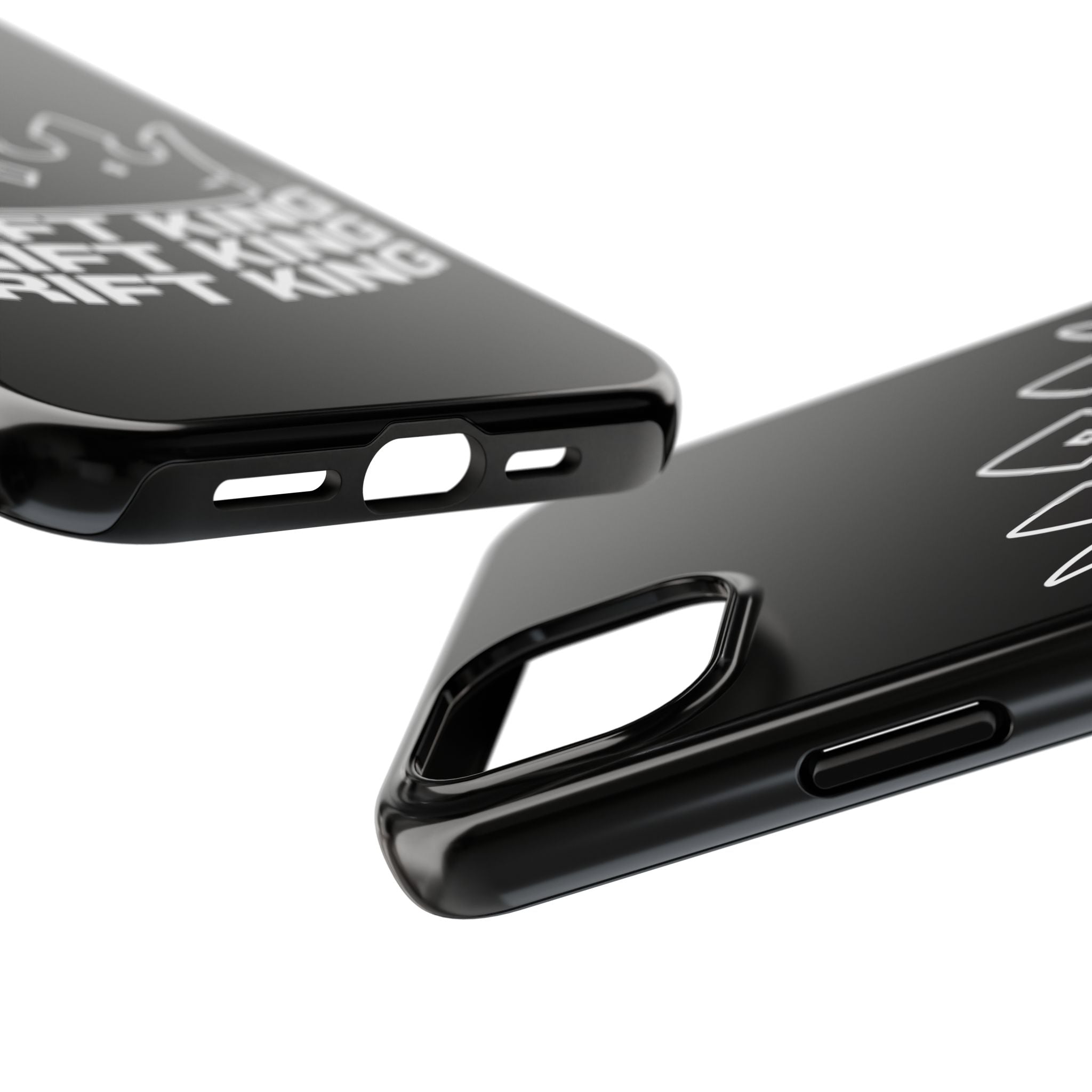 Drift King crown iPhone phone case | Tough Phone Case, racing typography iphone compatible
