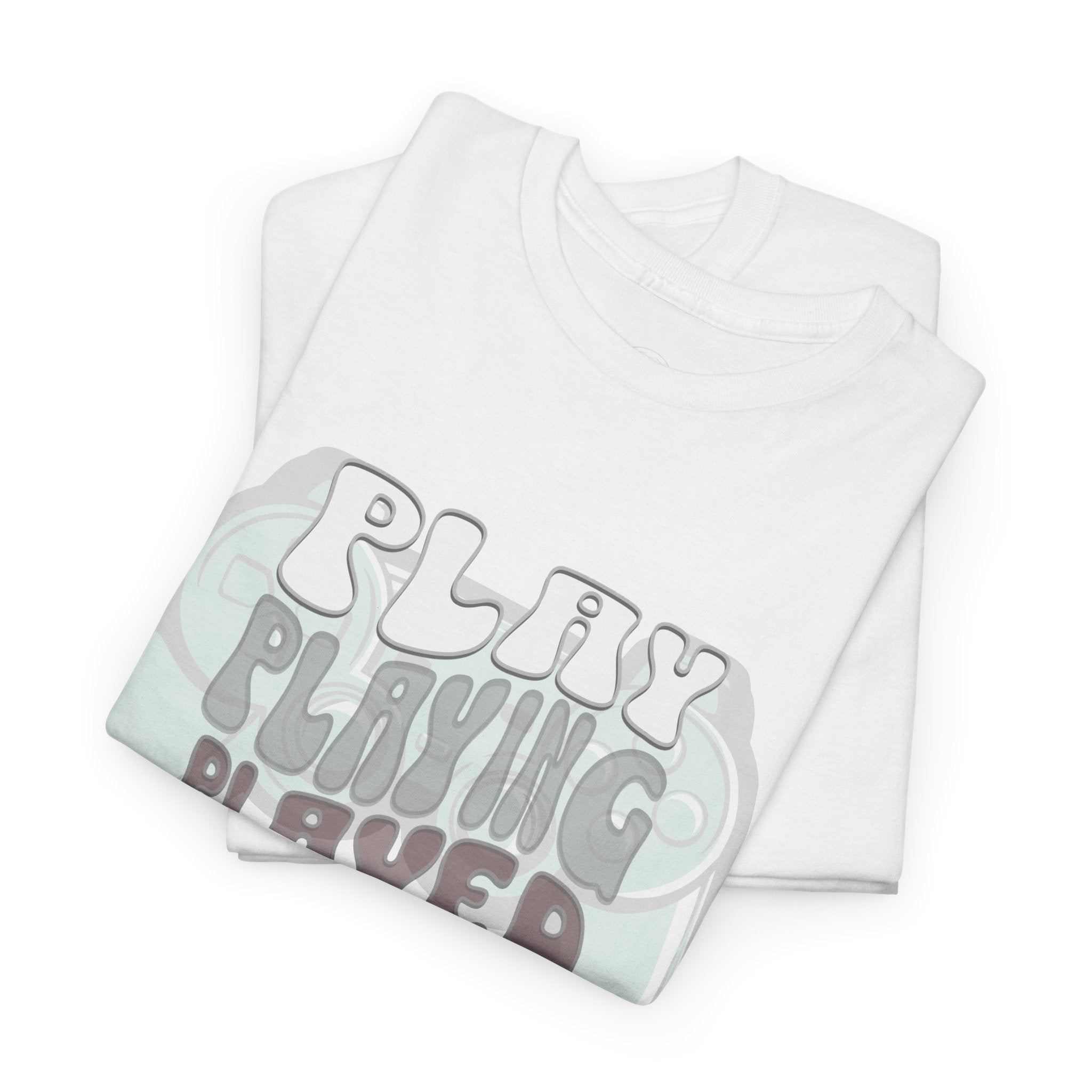 Gaming Inspired Unisex Heavy Cotton Tee - Play, Casual Wear, Gamer Gift, Birthday, Graphic Shirt, Comfortable Tee