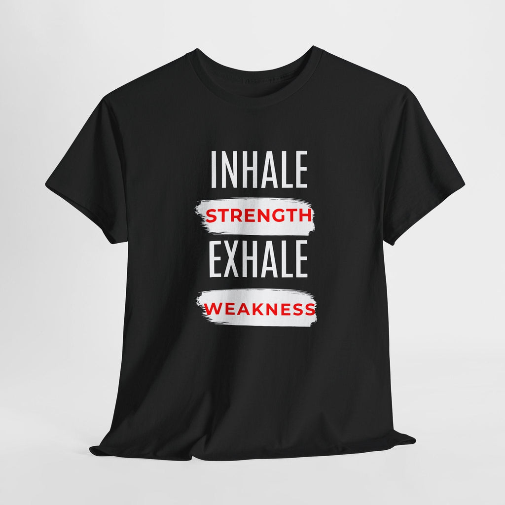 Inhale strength exhale weakness shirt for Fitness Enthusiasts, Workout Shirt, Motivational Gift, Gym Apparel, Inspirational [...]