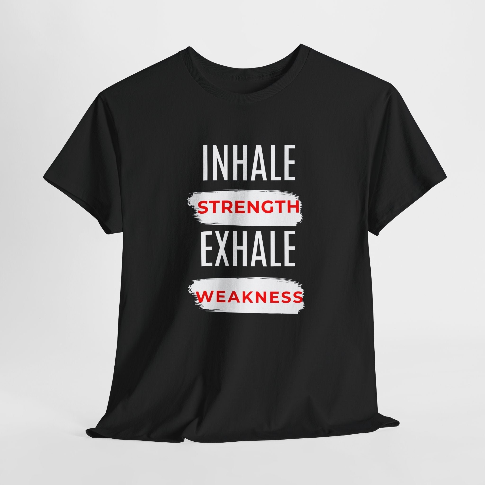 Inhale strength exhale weakness shirt for Fitness Enthusiasts, Workout Shirt, Motivational Gift, Gym Apparel, Inspirational [...]