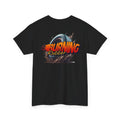 Burning Rubber Unisex Heavy Cotton Tee, Car Enthusiast Gift, Racing Shirt, Casual Everyday Wear, Streetwear, Automotive Apparel