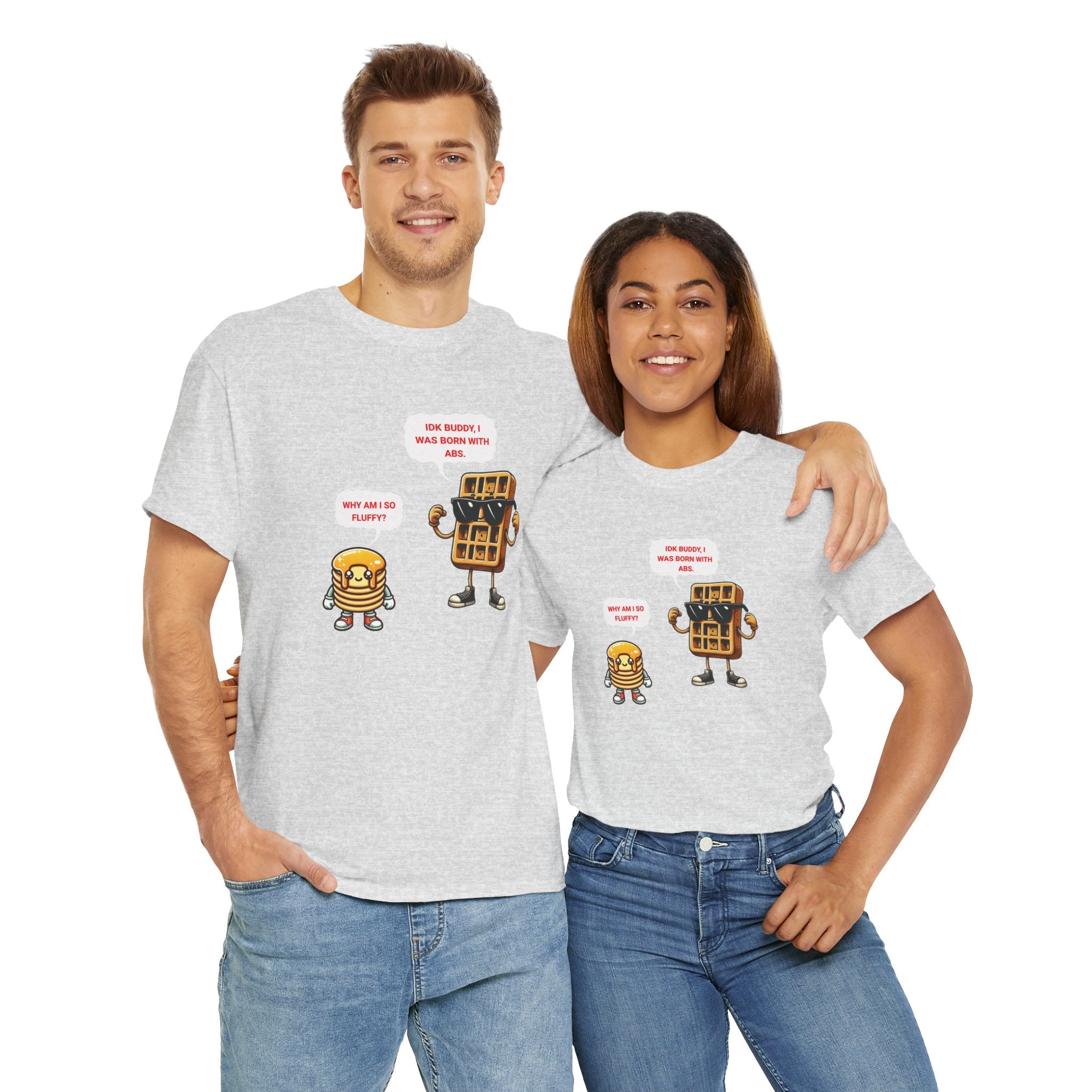 Funny breakfast waffle shirt  waffle with abs shirt breakfast lovers shirt, waffle lovers shirt