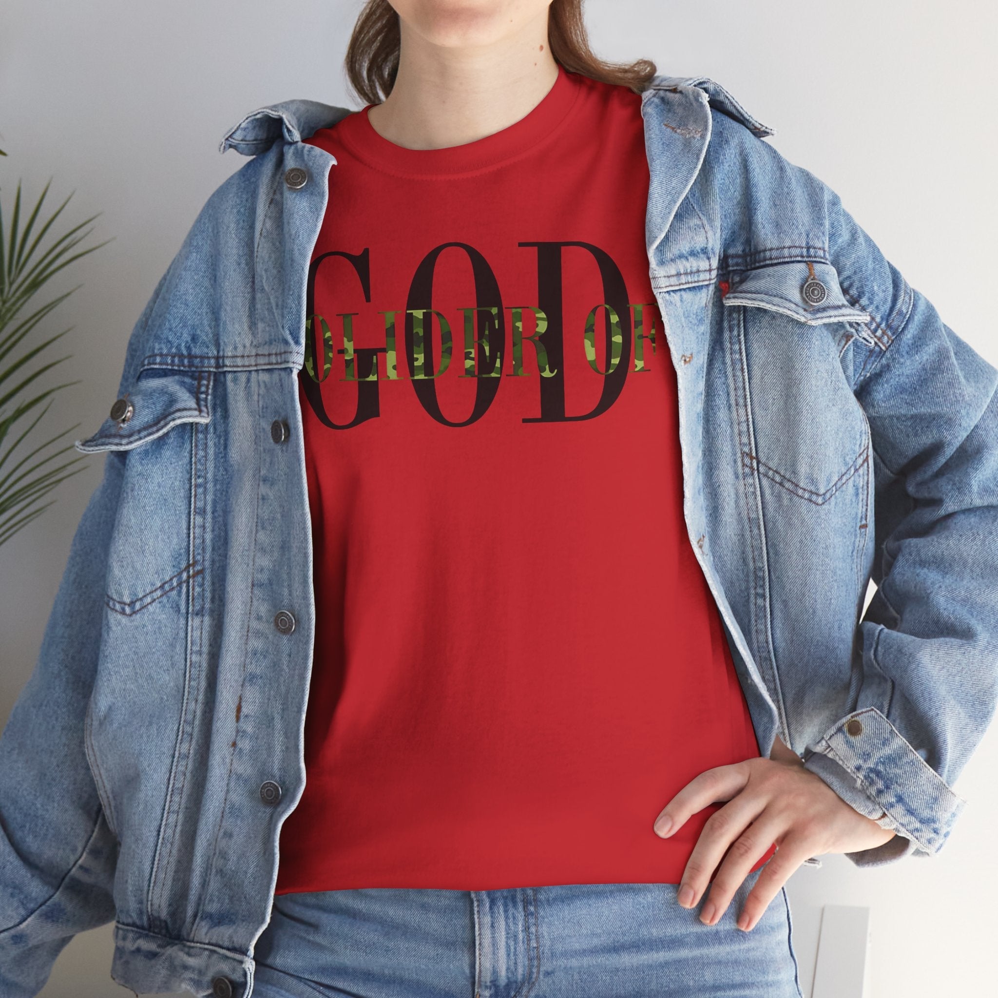 Soldier of God T-Shirt — Faith-Inspired Christian Tee