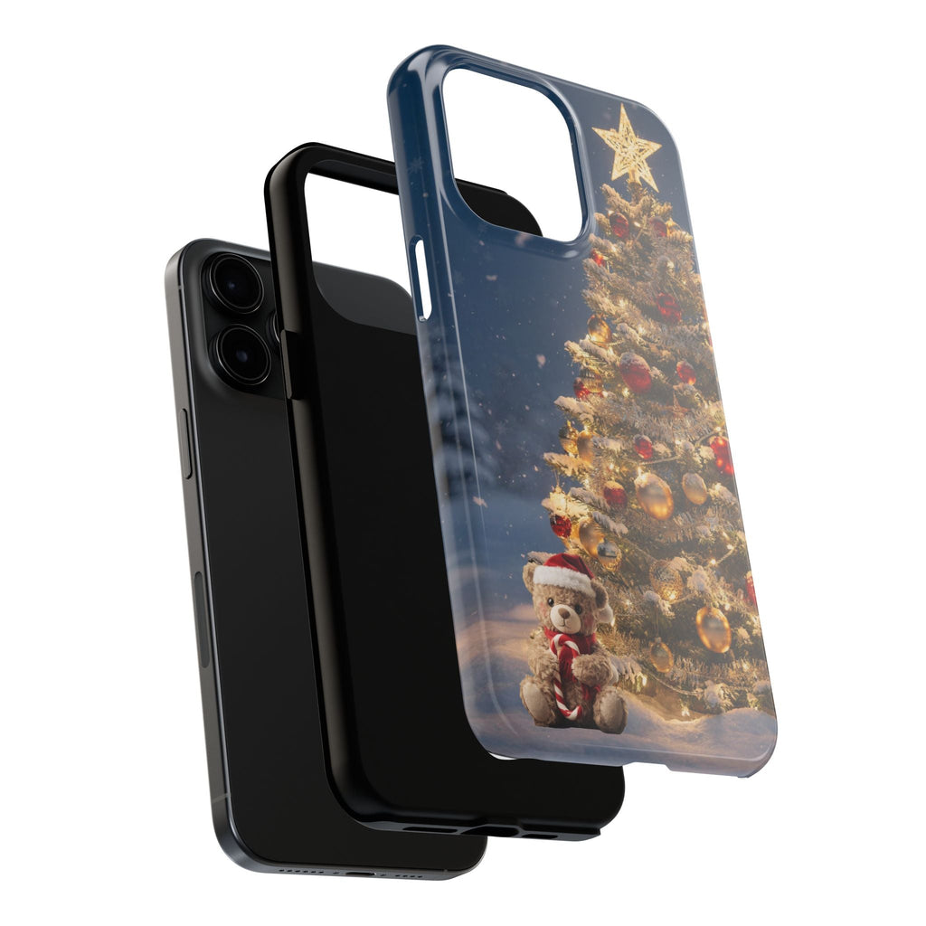 Christmas Holiday iPhone  Phone Case | Holiday Snowy Ornament Design