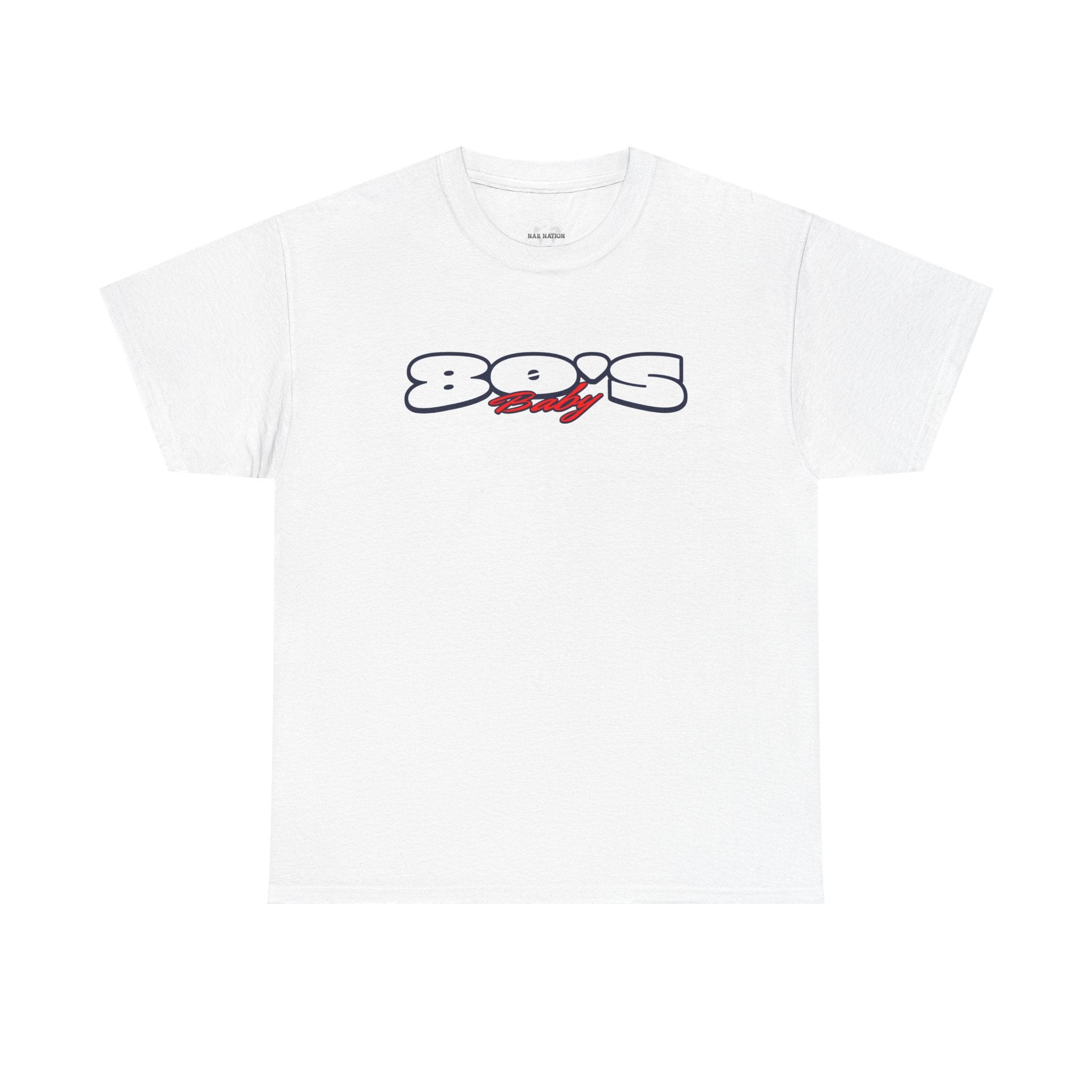 Retro 80's Unisex Cotton Tee - Vintage Style T-Shirt, Casual Wear, 1980s Nostalgia, Gift for Him, or Her, Summer Fashion