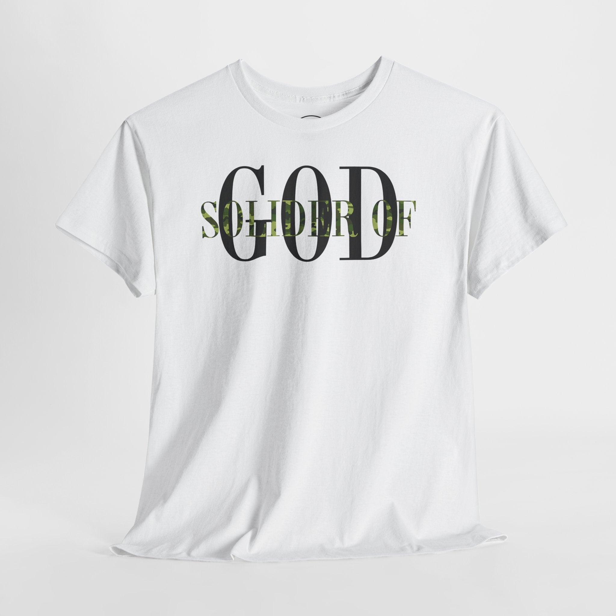 Soldier of God T-Shirt — Faith-Inspired Christian Tee