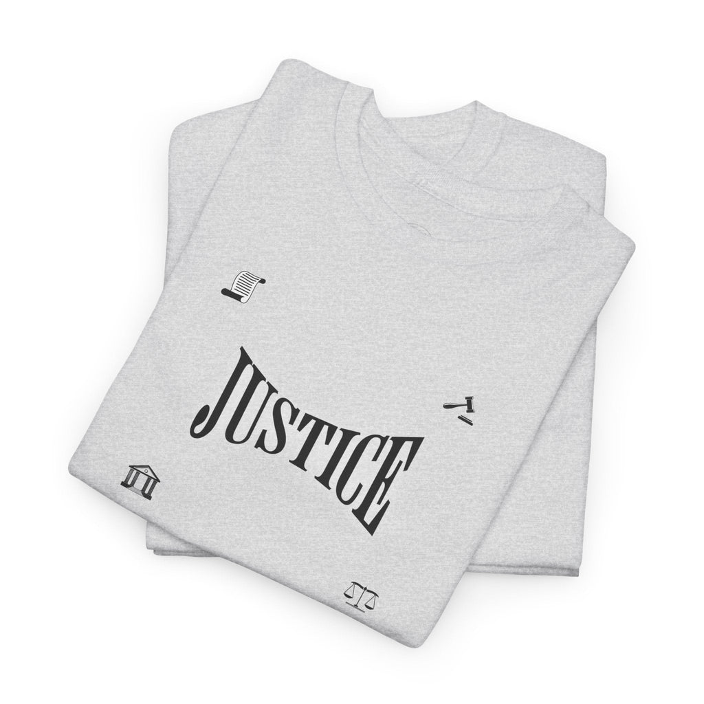 Justice Law T-shirt, Casual T-Shirt, Protest Apparel, Statement Shirt, Gifts for Lawyer, Comfortable Style