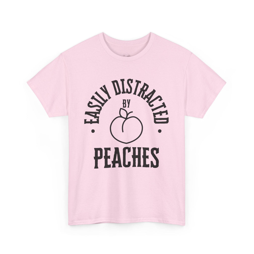 Easily Distracted by Peaches t-shirt, funny t-shirt, peach lovers shirt