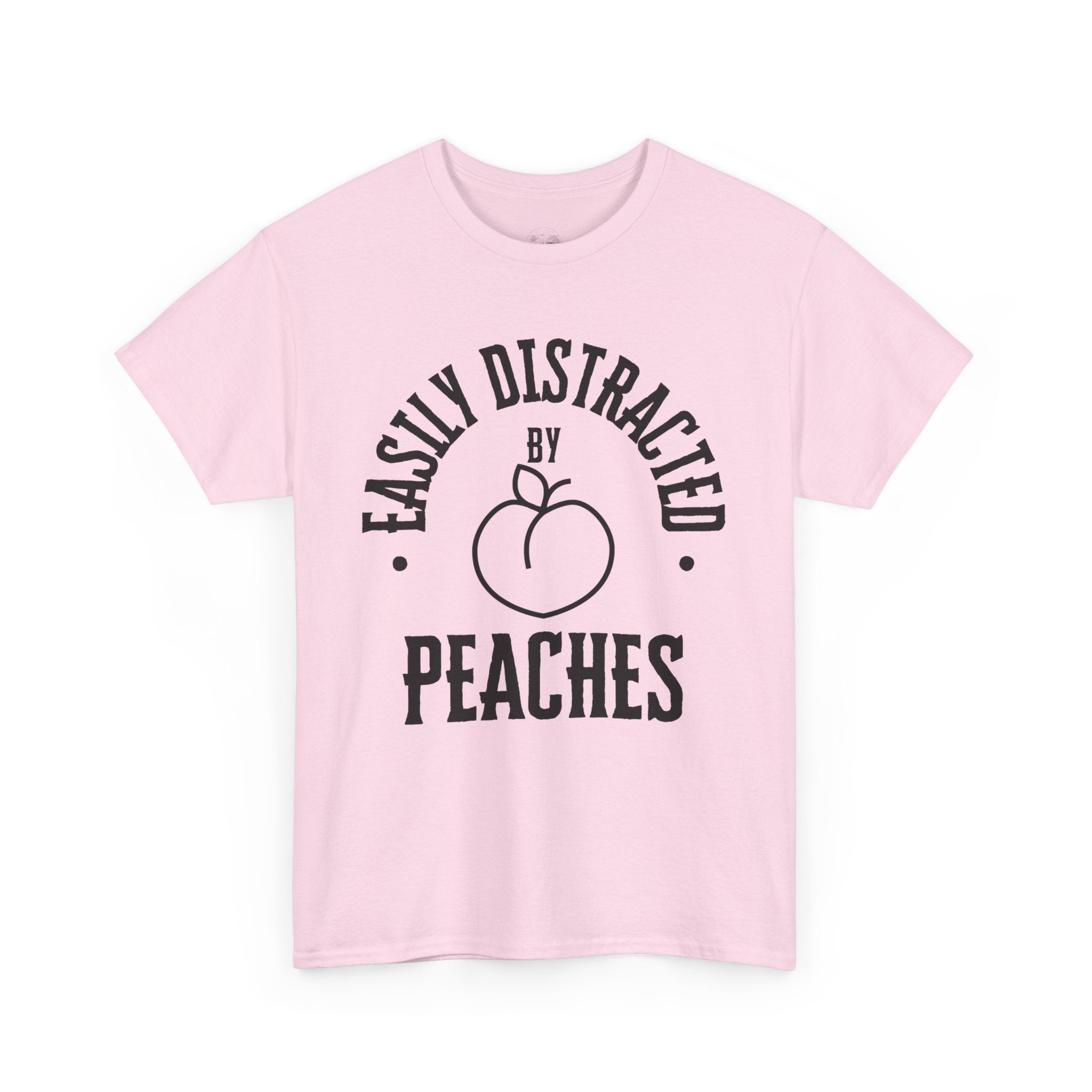 Easily Distracted by Peaches t-shirt, funny t-shirt, peach lovers shirt