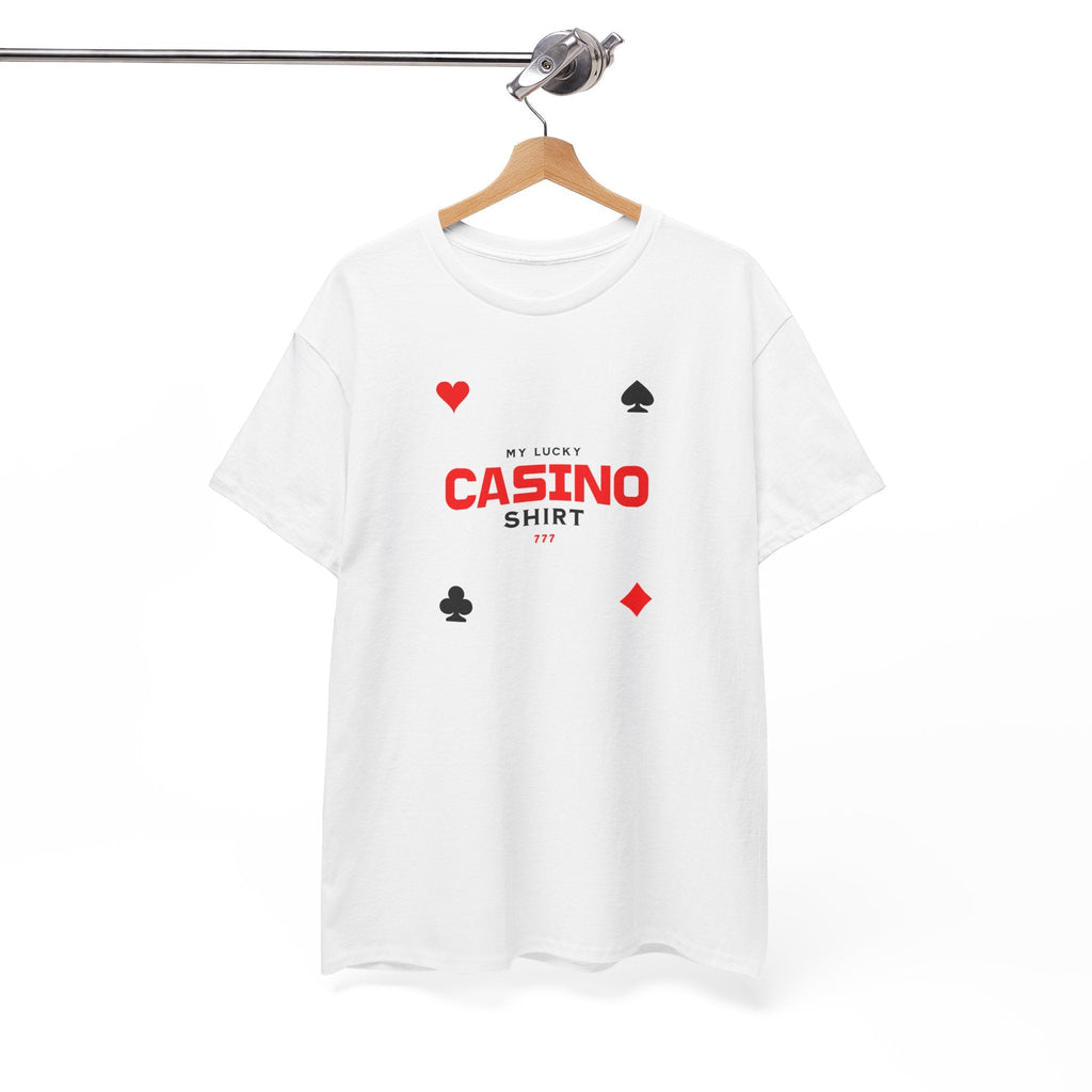 My Lucky Casino T-Shirt, Unisex Tee, Gambling Shirt, Casino Night Attire, Poker Night Apparel, Gift for Gamblers