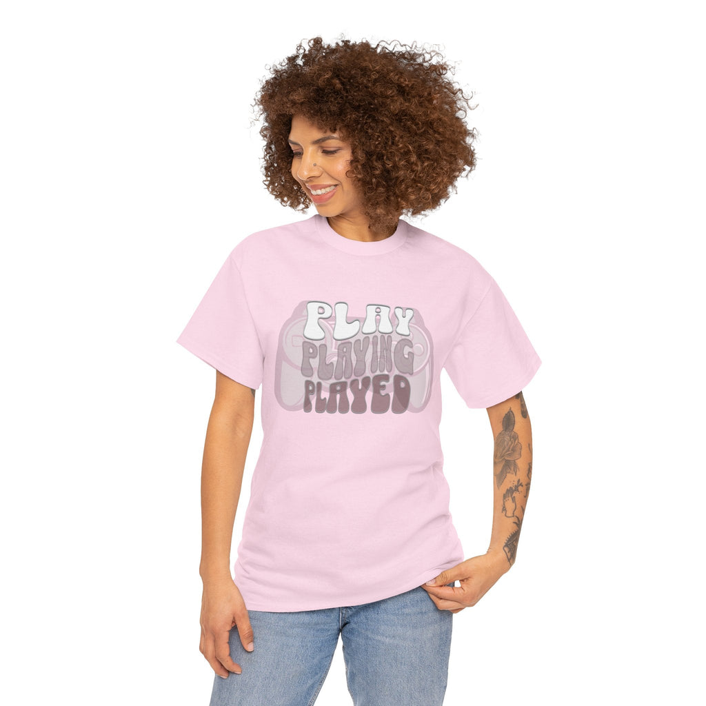 Gaming Inspired Unisex Heavy Cotton Tee - Play, Casual Wear, Gamer Gift, Birthday, Graphic Shirt, Comfortable Tee