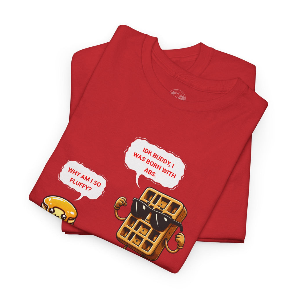 Funny breakfast waffle shirt  waffle with abs shirt breakfast lovers shirt, waffle lovers shirt
