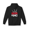 Alpha King crown graphic Hoodie | bold typography streetwear