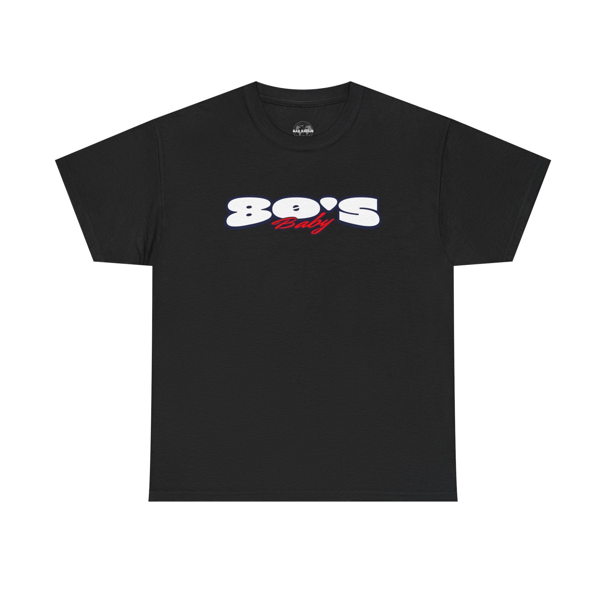 Retro 80's Unisex Cotton Tee - Vintage Style T-Shirt, Casual Wear, 1980s Nostalgia, Gift for Him, or Her, Summer Fashion