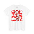 God is Love t-shirt, Christian T-shirt, face T-shirt