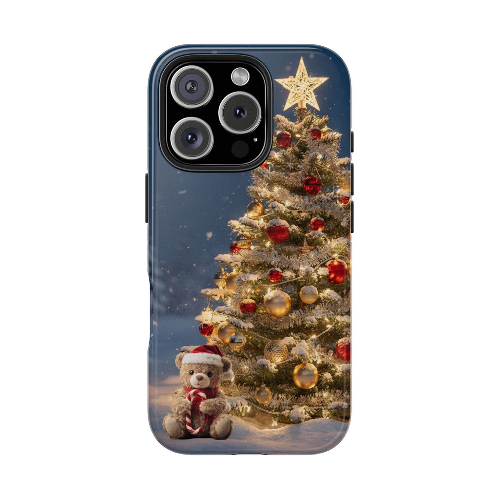 Christmas Holiday iPhone  Phone Case | Holiday Snowy Ornament Design