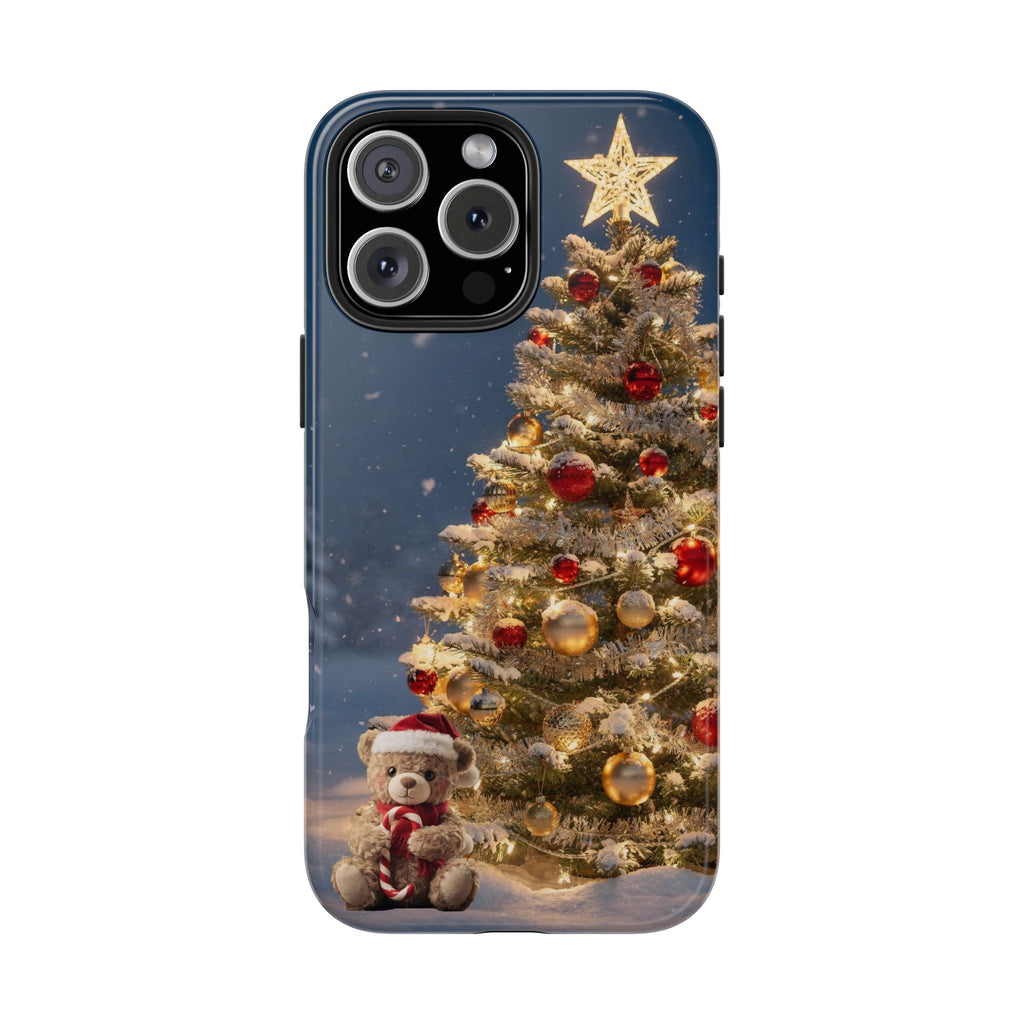Christmas Holiday iPhone  Phone Case | Holiday Snowy Ornament Design
