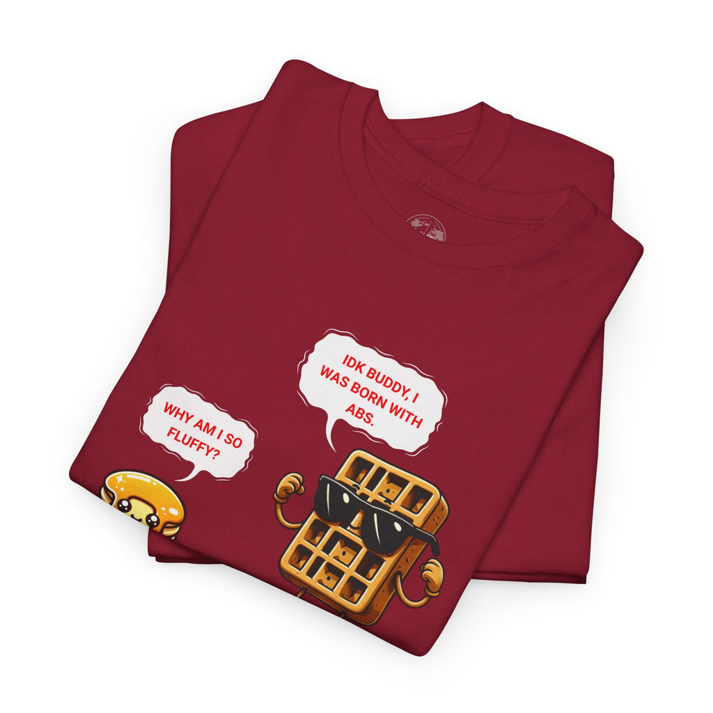 Funny breakfast waffle shirt  waffle with abs shirt breakfast lovers shirt, waffle lovers shirt