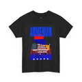 Armenian American T-shirt, Unisex T-Shirt for Heritage, Independence Day, Gifts for Armenians, Casual Wear, Patriotic Shirt