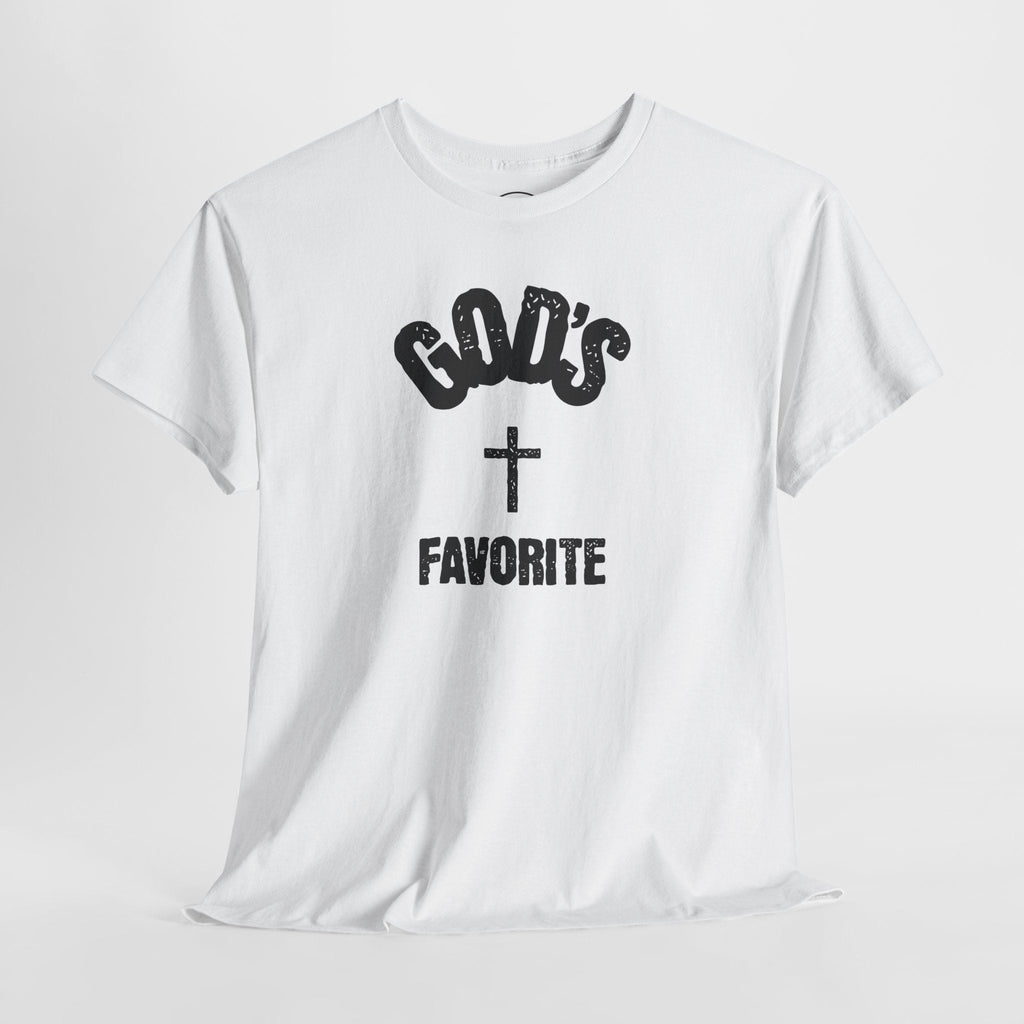 God's Favorite T-Shirt — Christian Cross Faith Graphic Tee