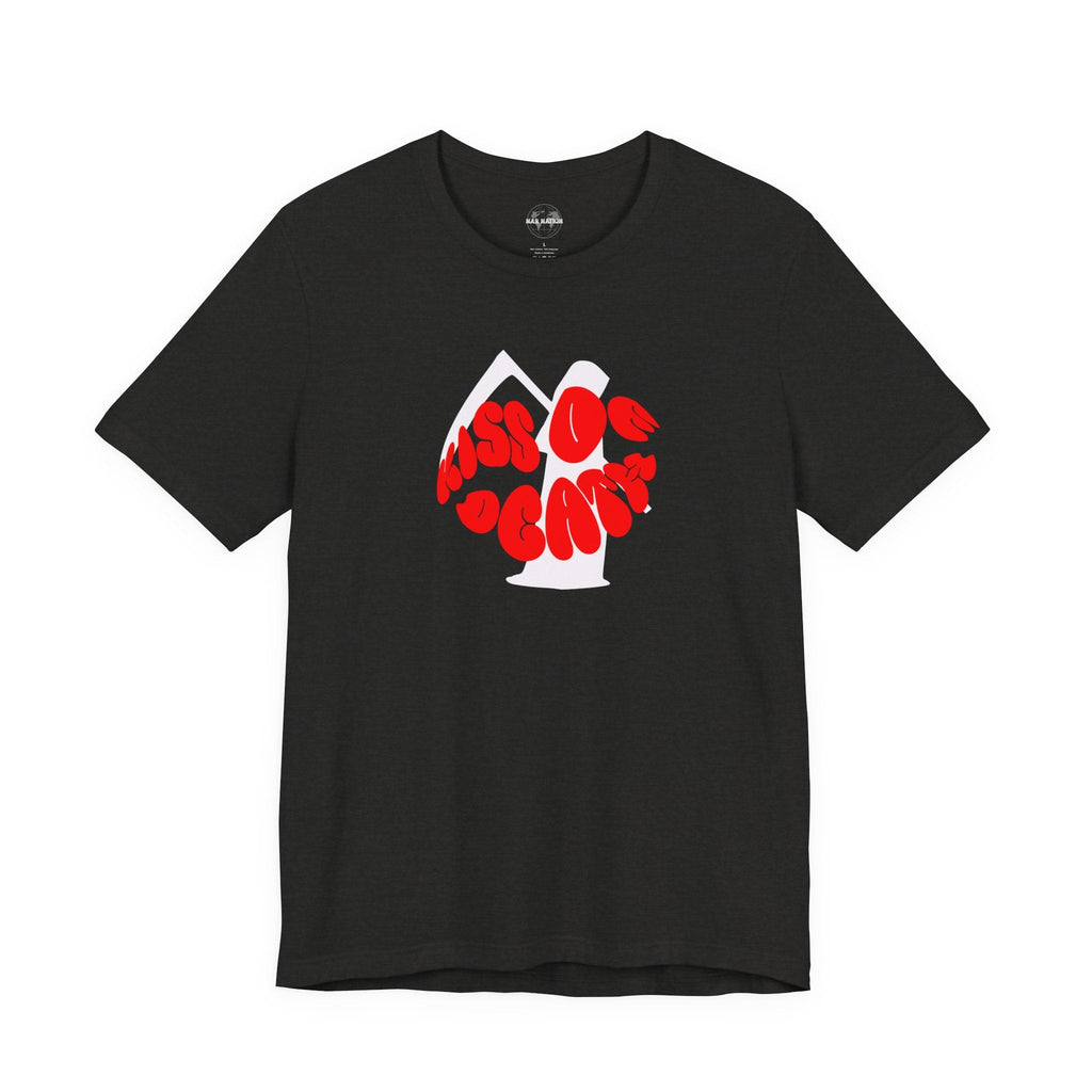 Kiss Of Death Tee, Unisex Graphic Tee, Casual Shirt, Halloween Apparel