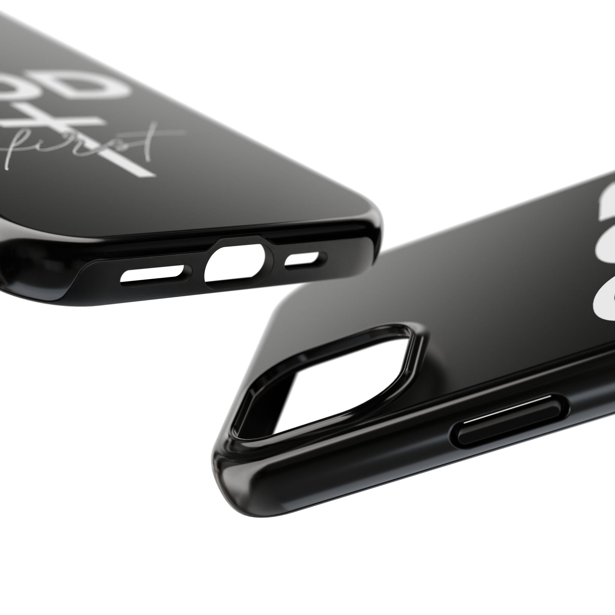 God First iPhone compatible phone case | Christian cross phone case faith accessory