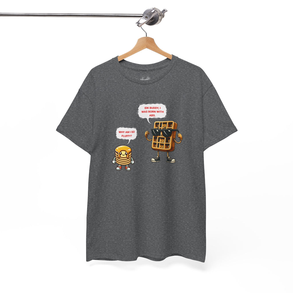 Funny breakfast waffle shirt  waffle with abs shirt breakfast lovers shirt, waffle lovers shirt