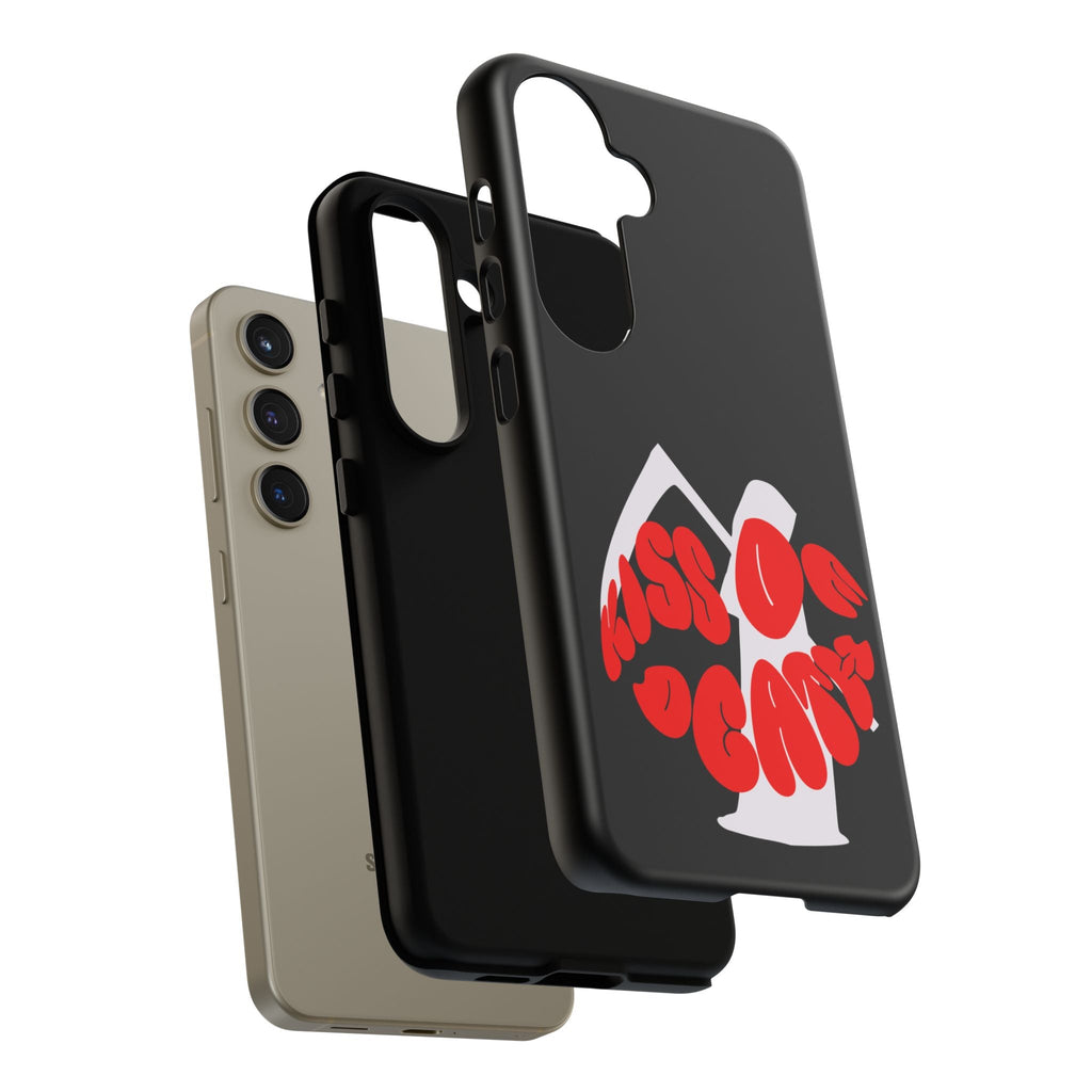 kiss Of Death Phone Case , cool phone case, cool design phone case, iPhone phone case, Samsung phone case, google phone case, black case