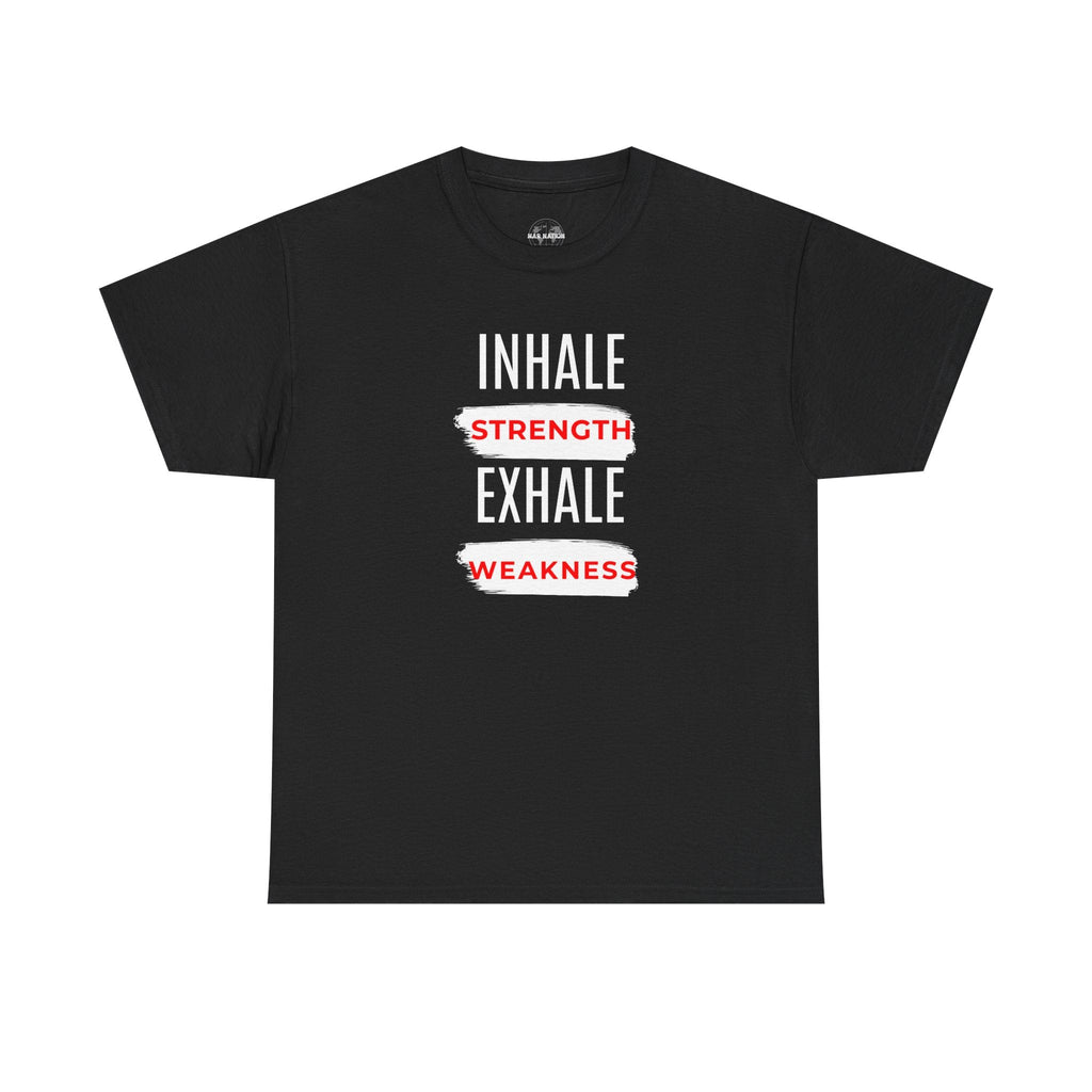 Inhale strength exhale weakness shirt for Fitness Enthusiasts, Workout Shirt, Motivational Gift, Gym Apparel, Inspirational [...]