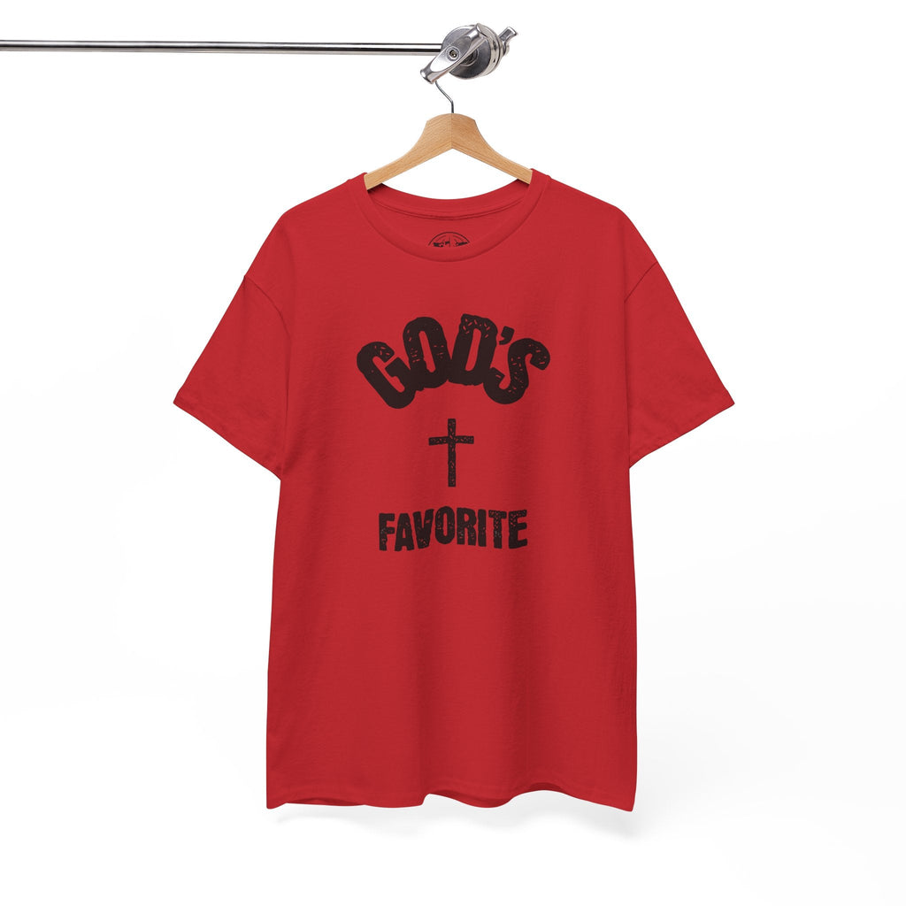 God's Favorite T-Shirt — Christian Cross Faith Graphic Tee