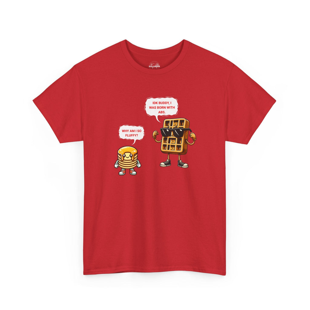 Funny breakfast waffle shirt  waffle with abs shirt breakfast lovers shirt, waffle lovers shirt
