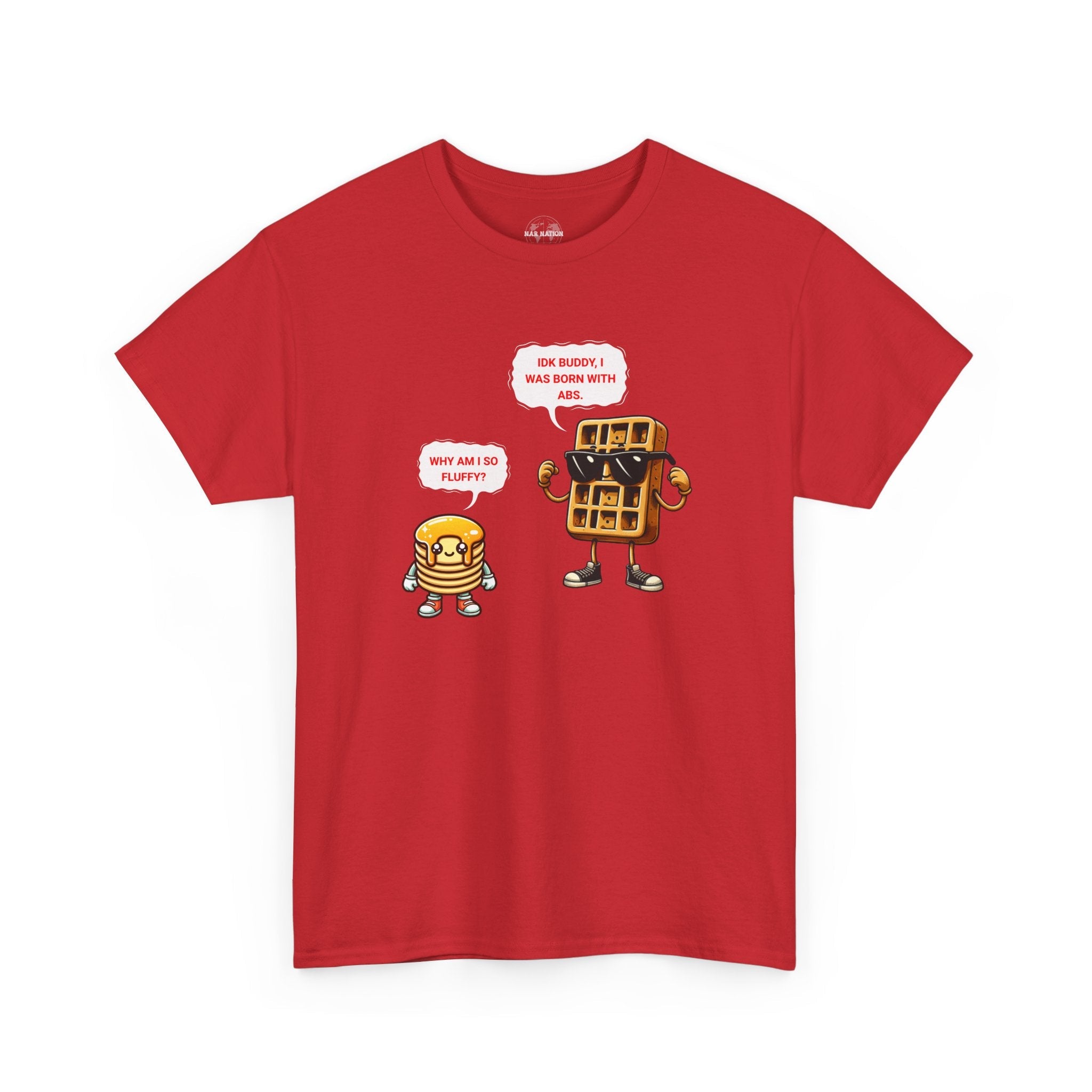 Funny breakfast waffle shirt  waffle with abs shirt breakfast lovers shirt, waffle lovers shirt