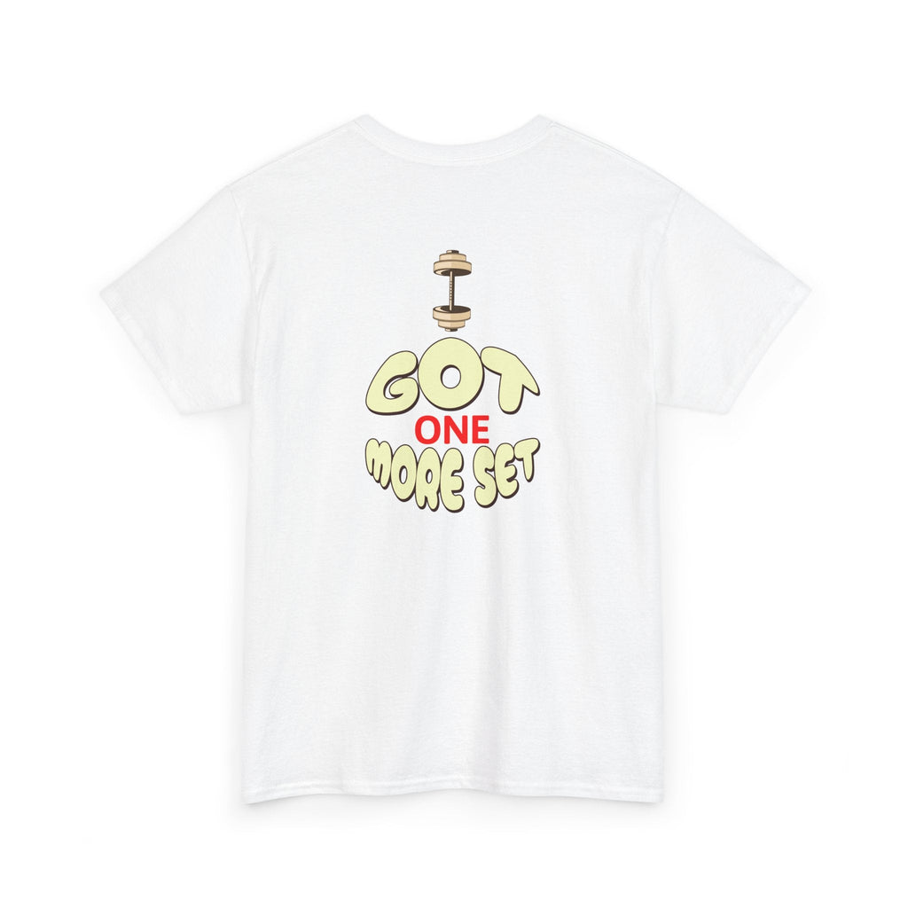 I Got One More Set t-shirt Perfect for Gym Lovers, Athletes, Workout Gift, Gym shirt