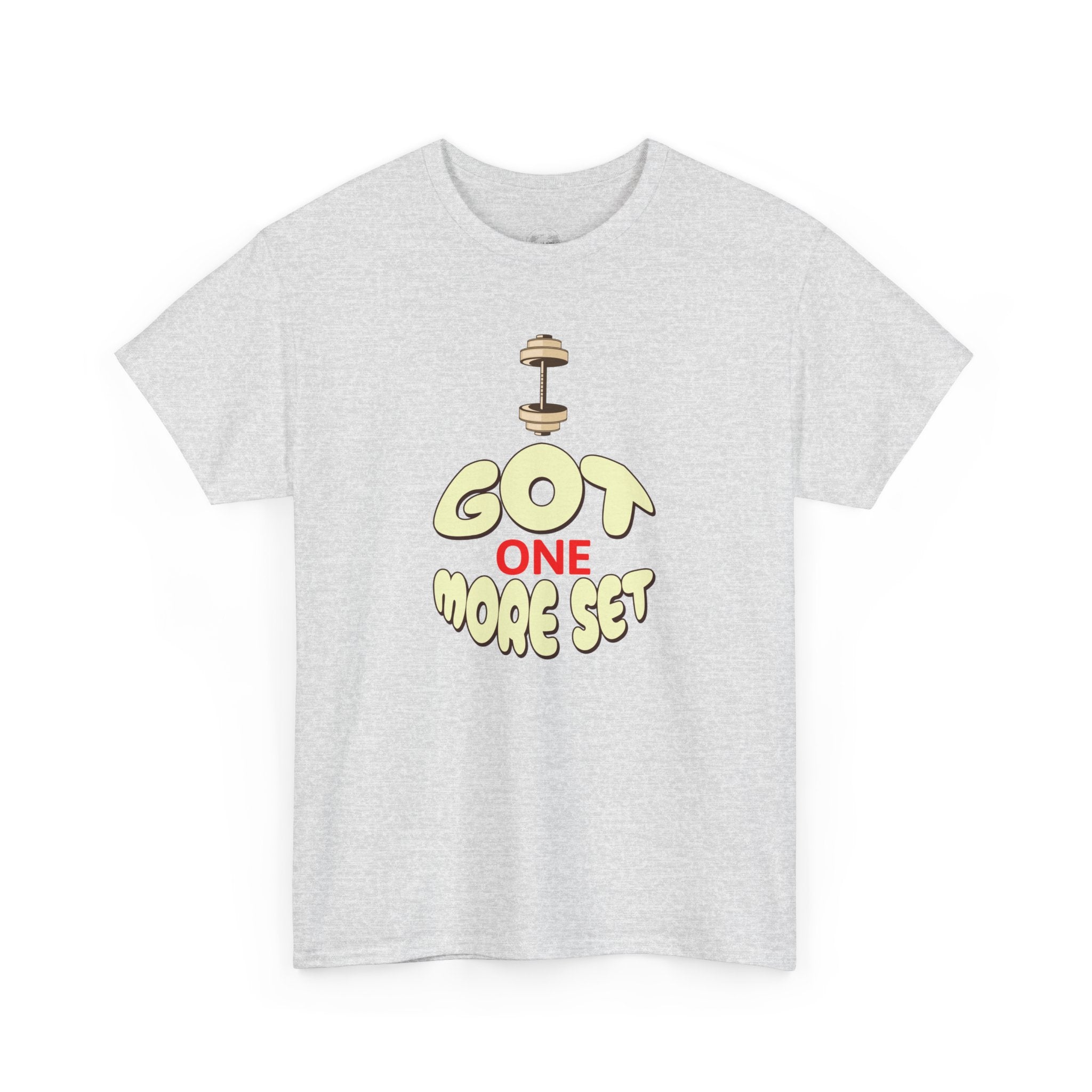 I Got One More Set t-shirt Perfect for Gym Lovers, Athletes, Workout Gift, Plus-Size Friendly, Casual Wear
