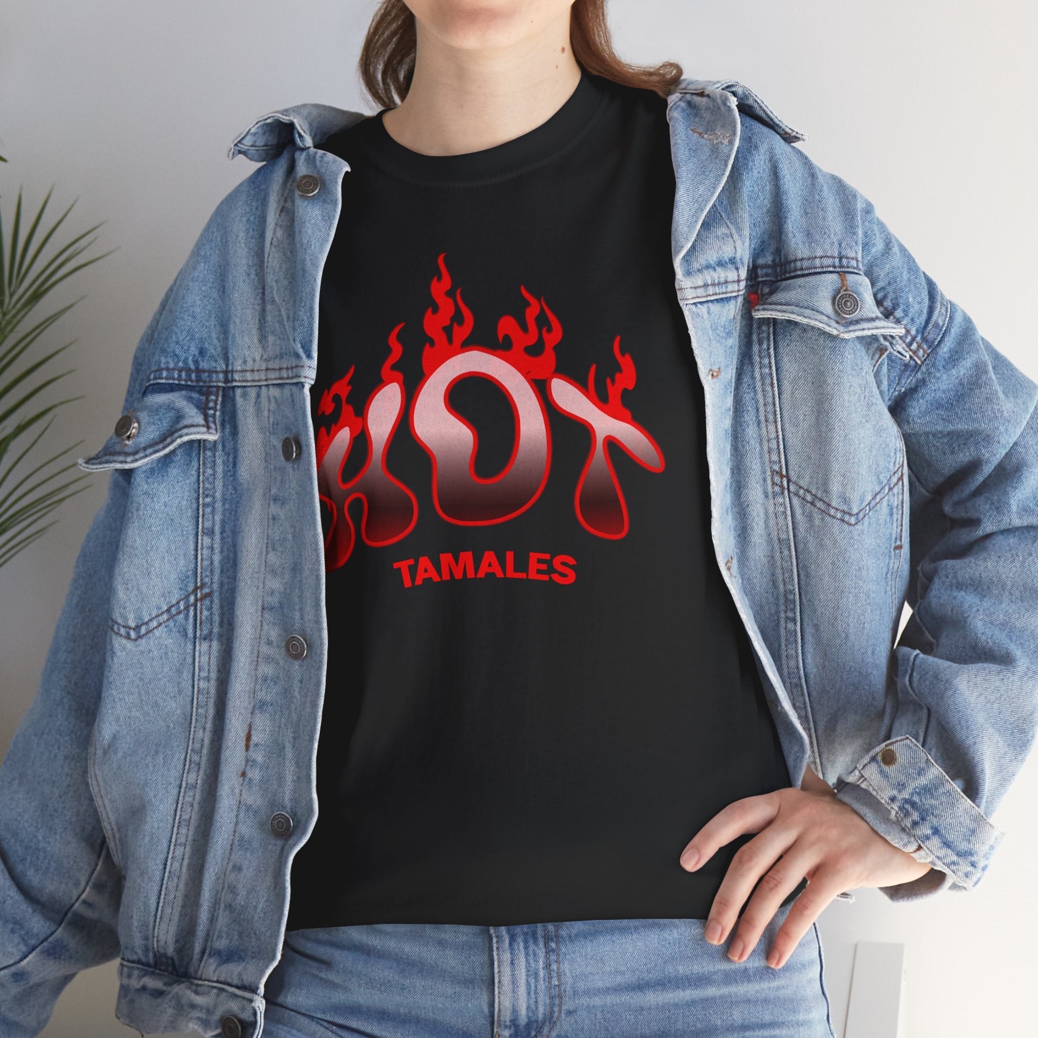 Funny Hot Tamales Unisex Tee, Casual Wear, Summer Style, Gift for Food Lovers, Trendy Graphic T-Shirt, Fun Statement Tee
