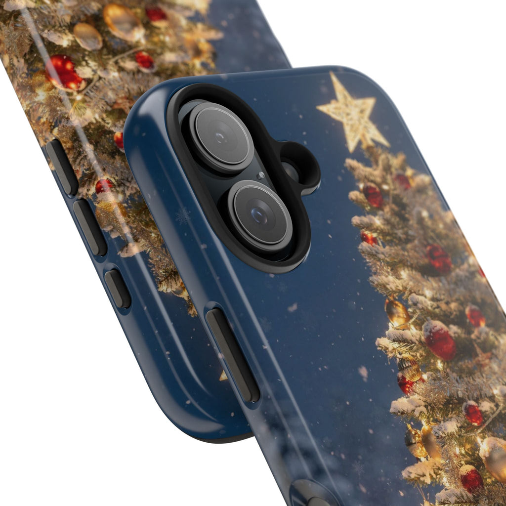 Christmas Holiday iPhone  Phone Case | Holiday Snowy Ornament Design