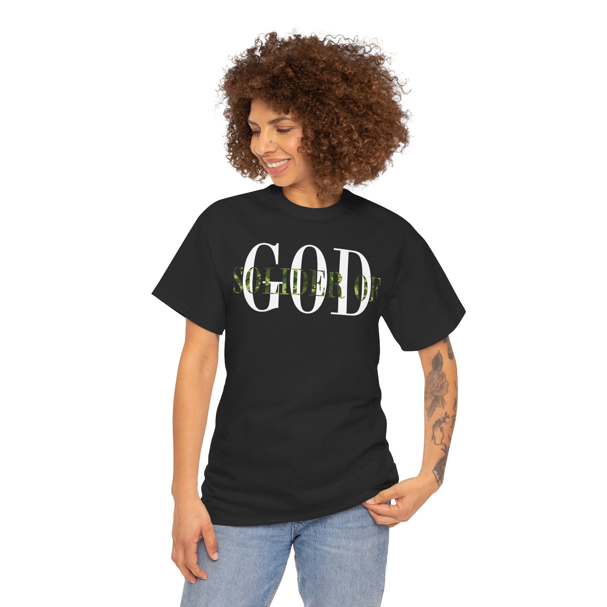Soldier of God T-Shirt — Faith-Inspired Christian Tee