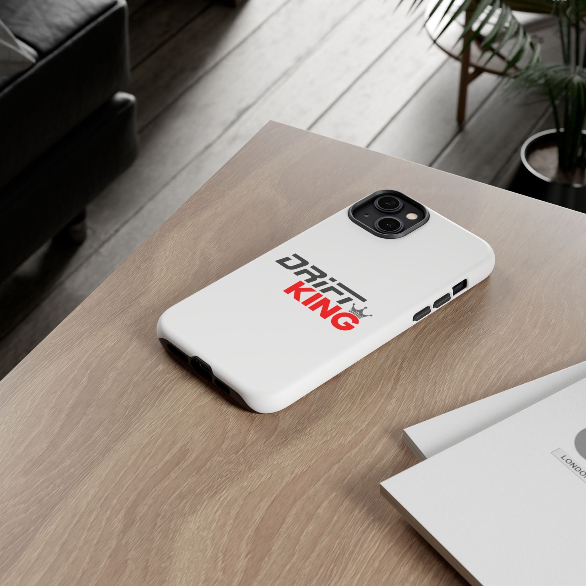Drift King Phone Case | Tough Cases, Custom Phone Case, Car Enthusiast Gift, Drifting Decor, Unique Mobile Accessory