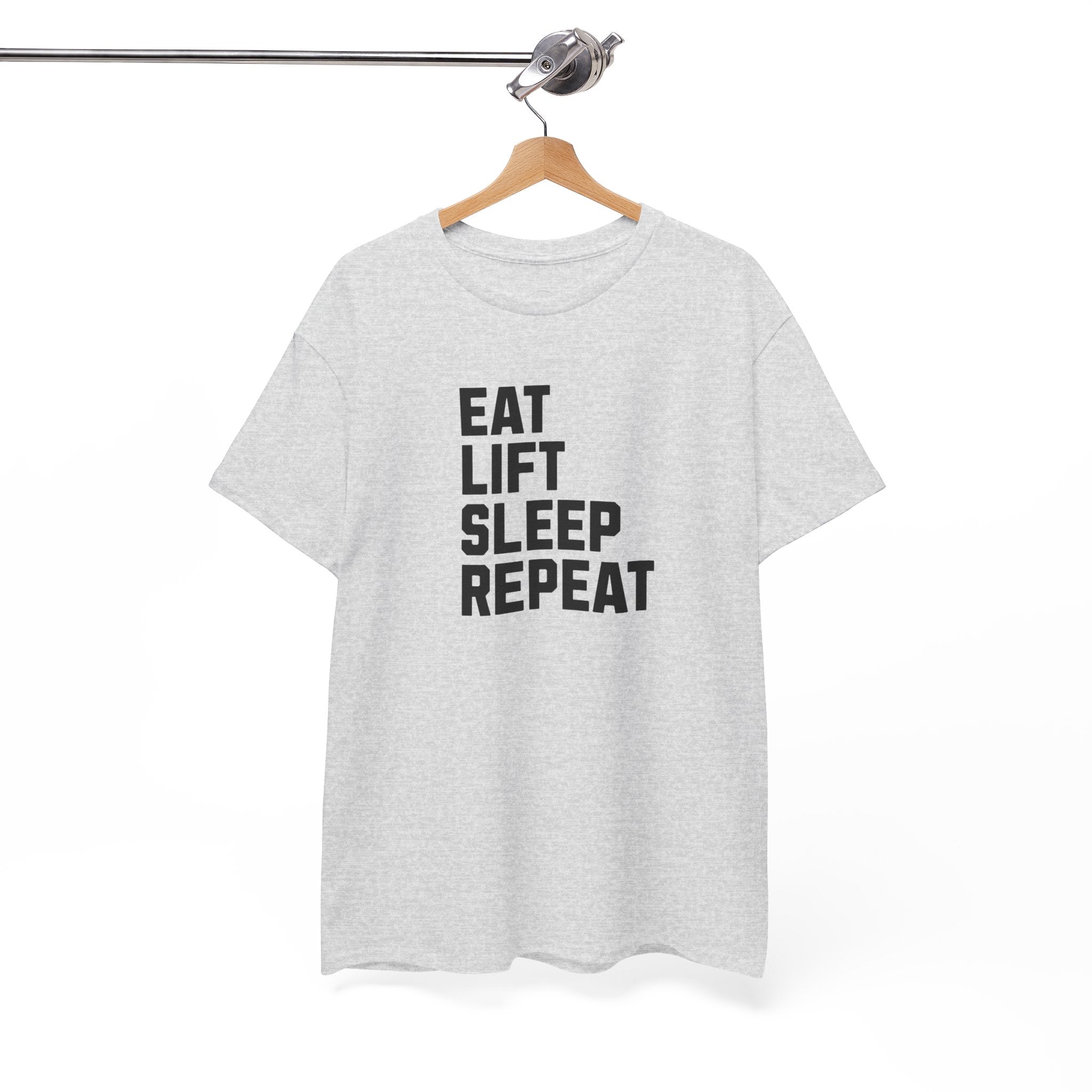 Eat Lift Sleep Repeat, Gym Shirt, Workout Tee, Fitness Apparel, Motivation Gift