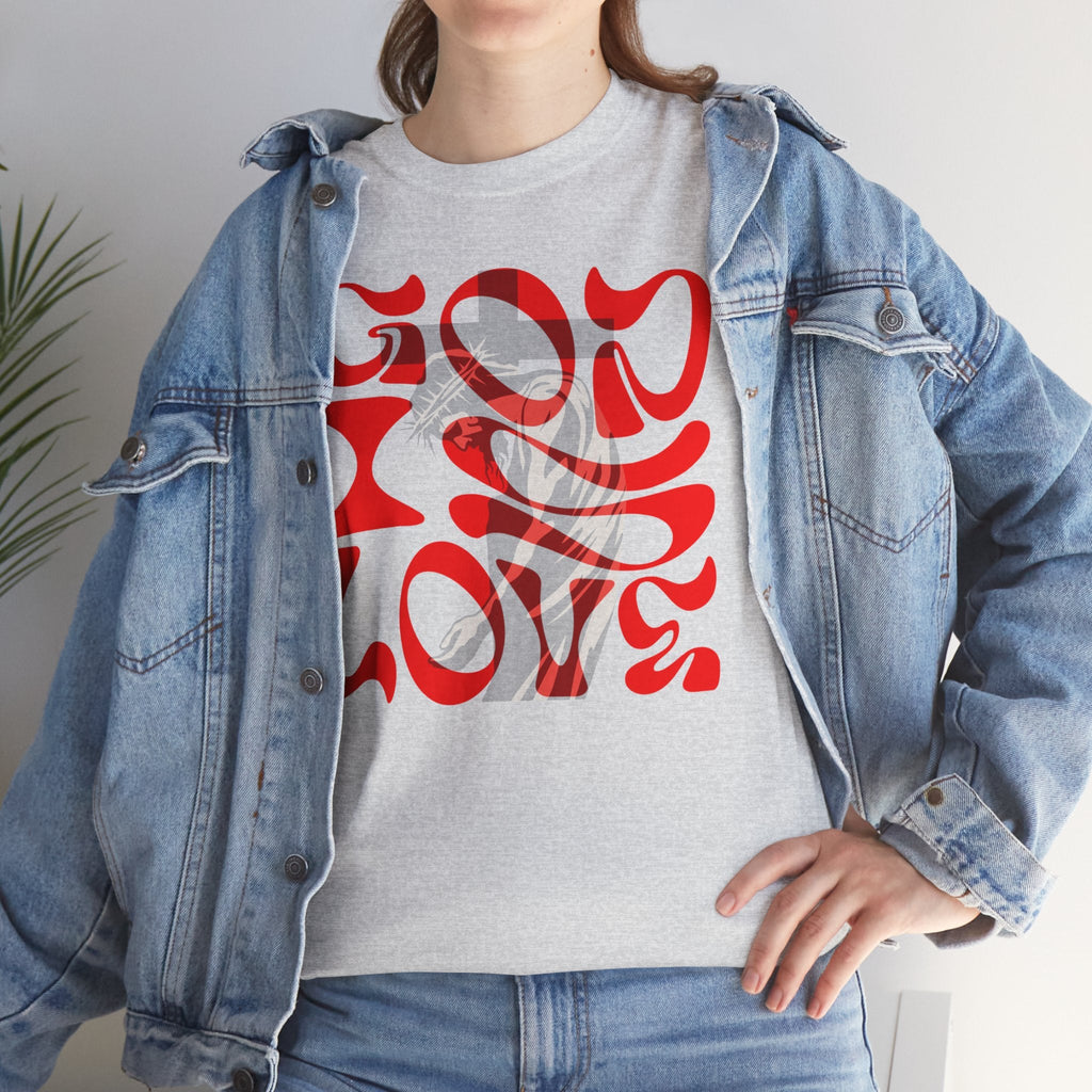 God is Love t-shirt, Christian T-shirt, face T-shirt