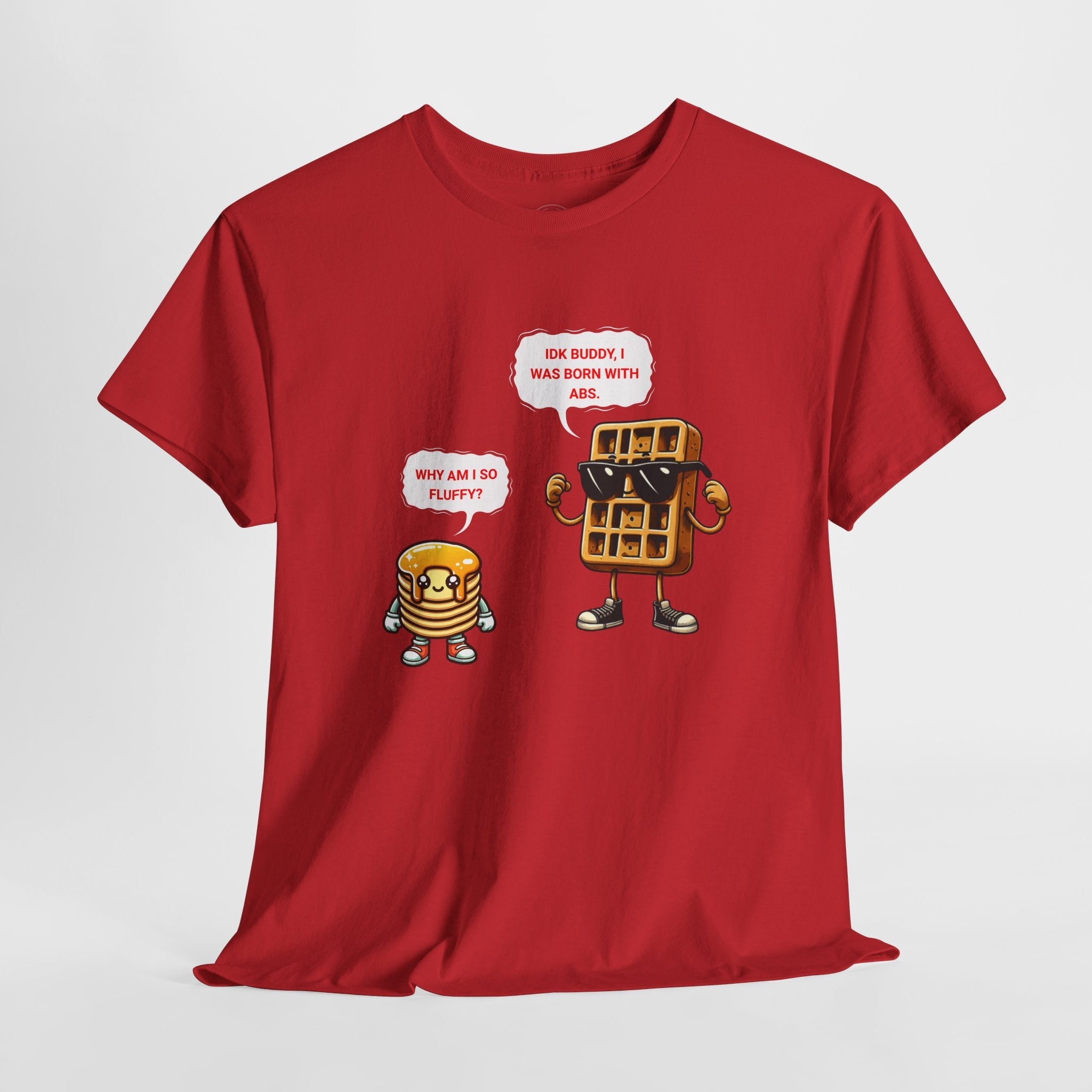 Funny breakfast waffle shirt  waffle with abs shirt breakfast lovers shirt, waffle lovers shirt