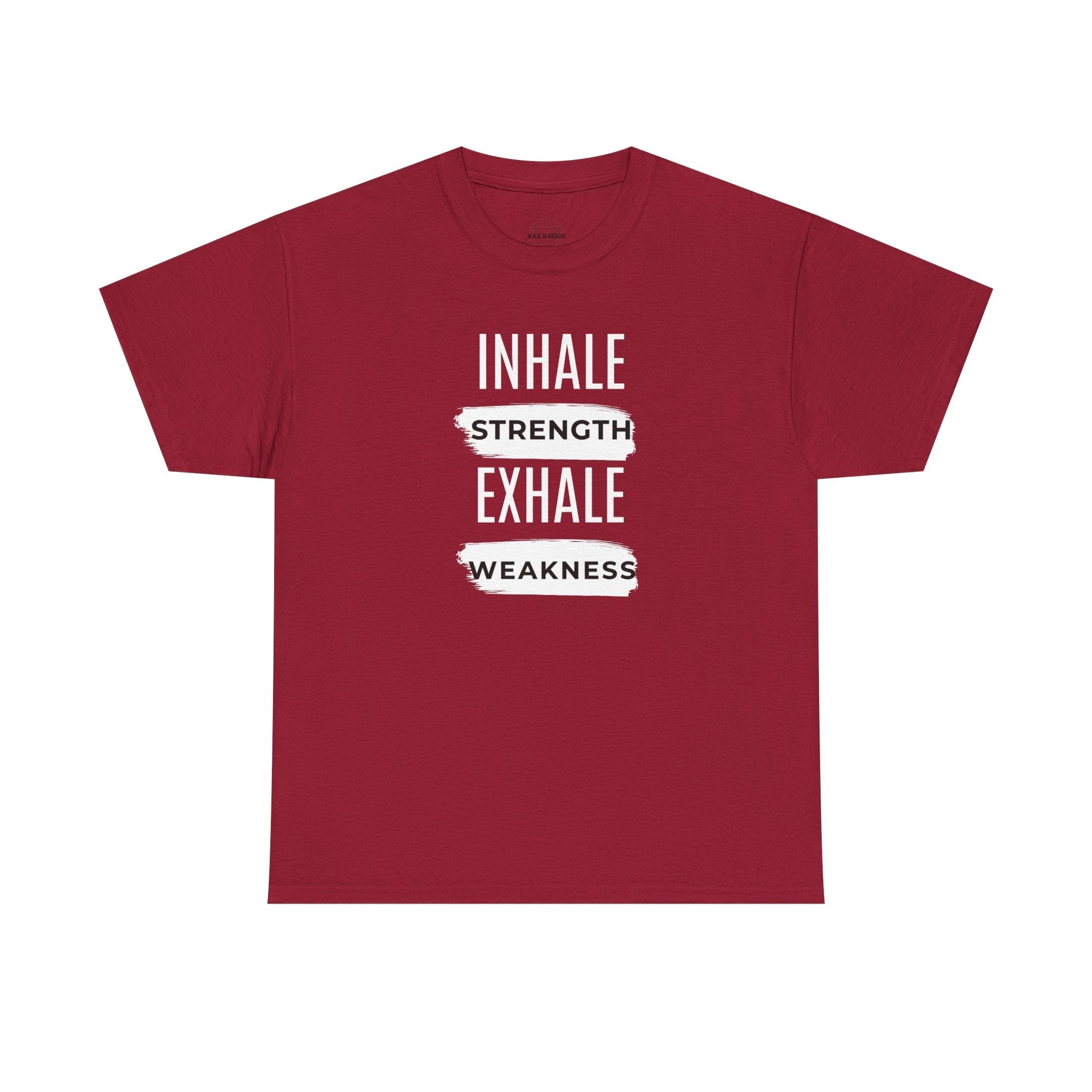 Inhale strength exhale weakness shirt for Fitness Enthusiasts, Workout Shirt, Motivational Gift, Gym Apparel, Inspirational [...]