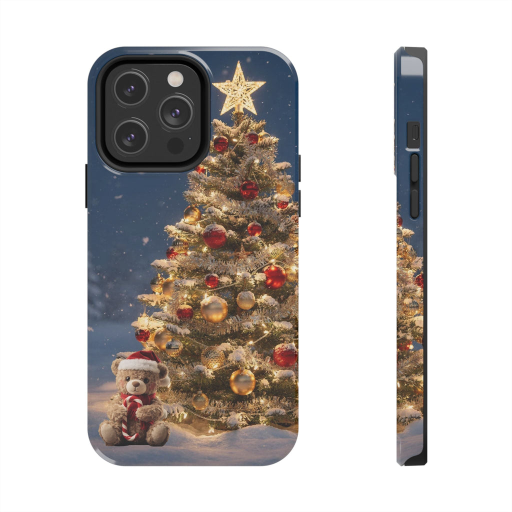 Christmas Holiday iPhone  Phone Case | Holiday Snowy Ornament Design